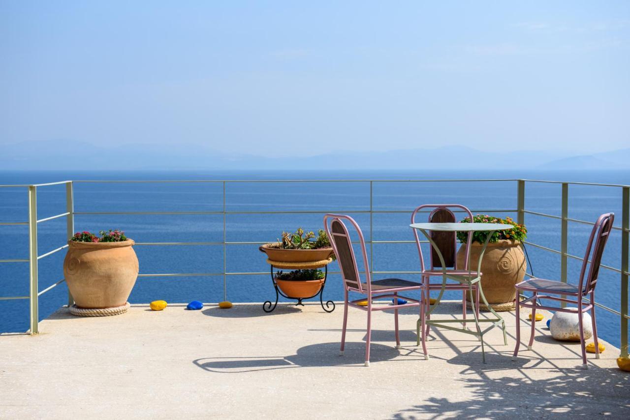 Nefeles Arkadiko Chorio Villa Bagian luar foto